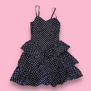h&m polkadot dress